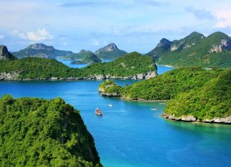 Vizitati frumoasele insule Ang Thong din Thailanda