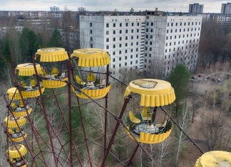 Zona de excludere a Cernobilului vizata in timp ce Rusia invadeaza Ucraina