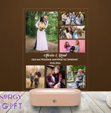 Lampă Led 3D personalizată